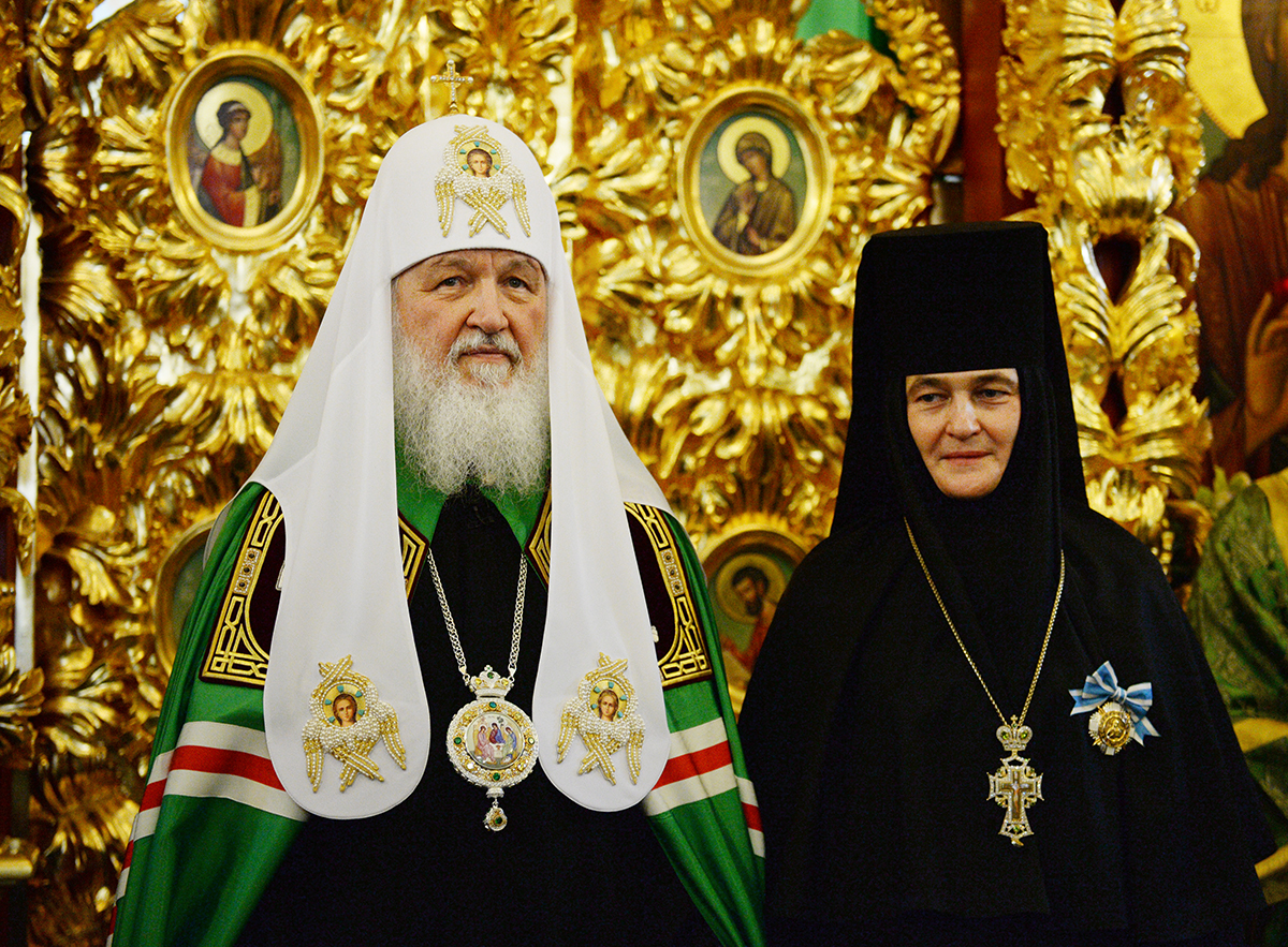 Матушка Феофания и Патриарх Кирилл